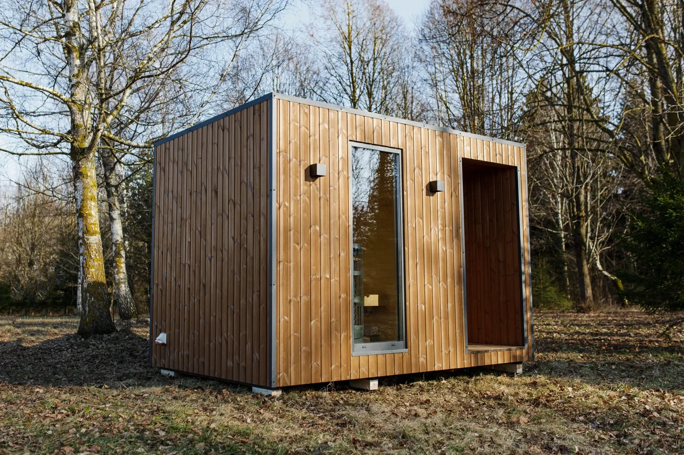 Rámová sauna SILENCE 240 × 365