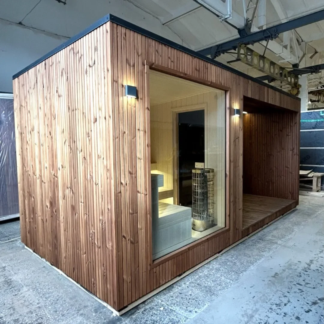 Rámová sauna HIDEAWAY 240 × 520