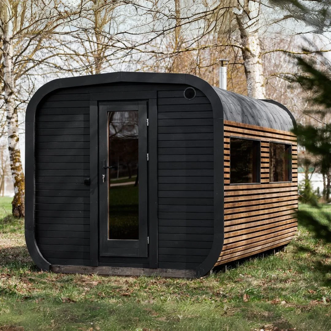 Sauna CUBE 4,5 m s predsieňou