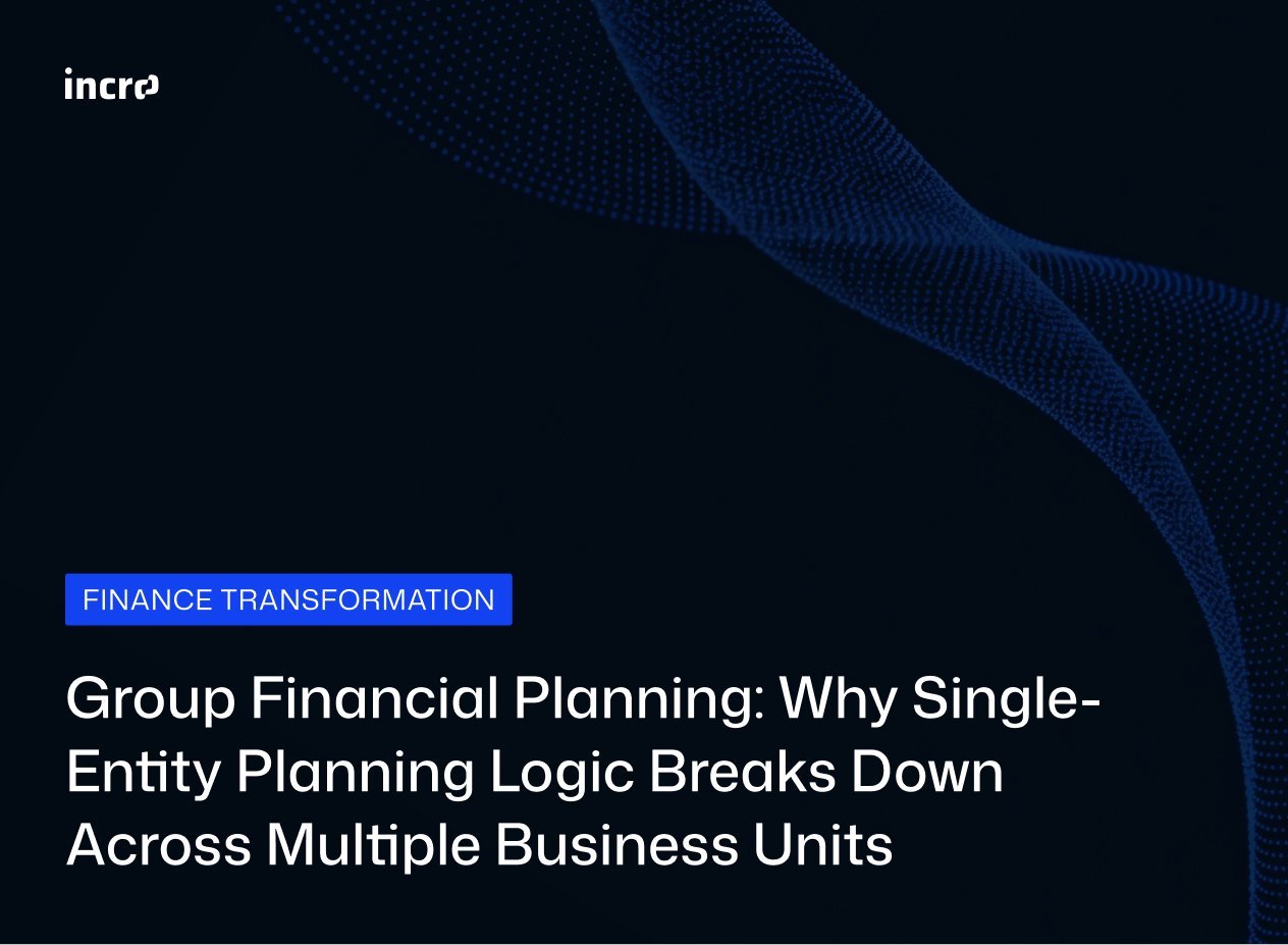 Group Financial Planning: Why Single-Entity Planning Logic Breaks Down Across Multiple Business Units