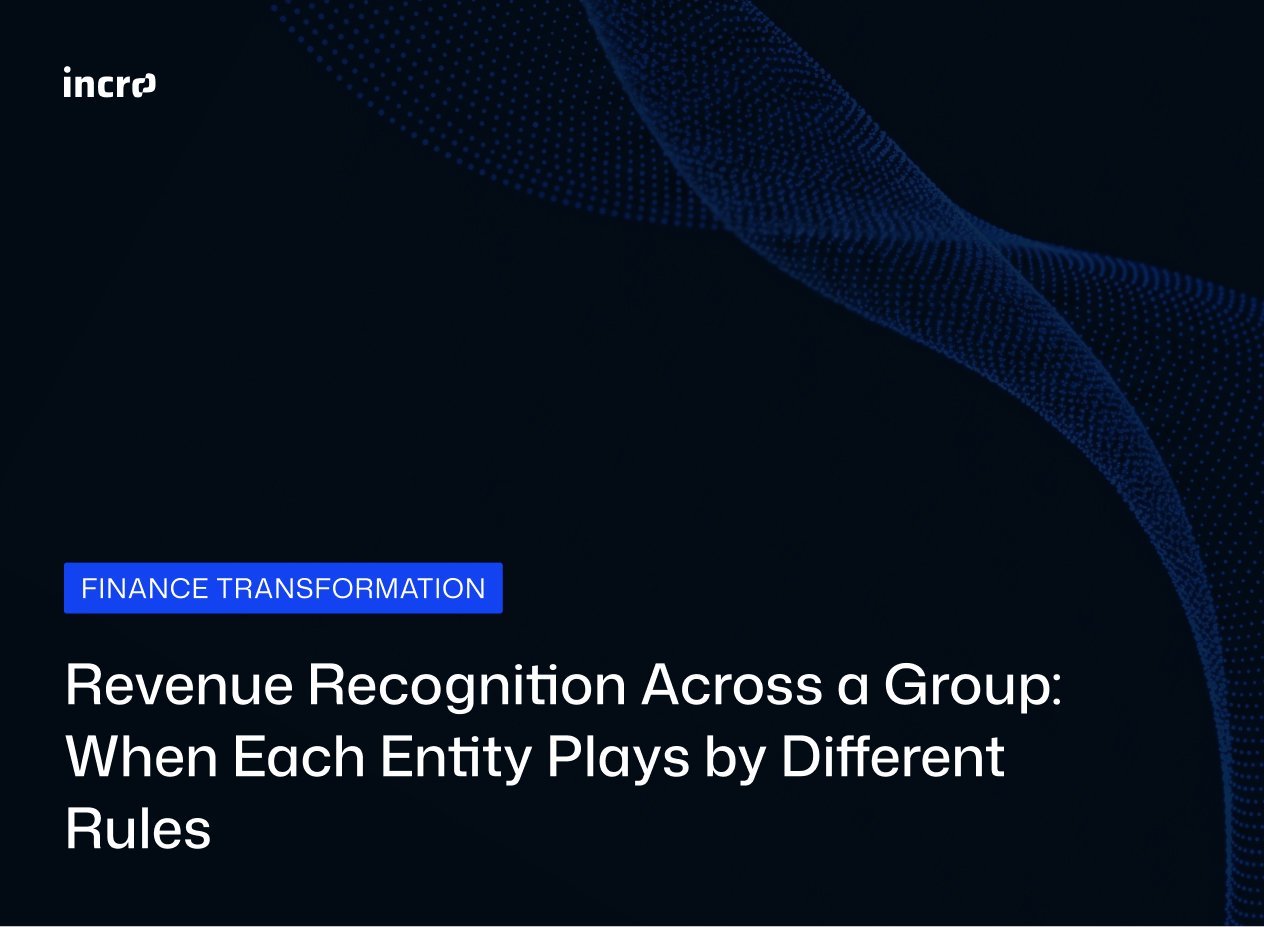 Revenue Recognition Across a Group: When Each Entity Plays by Different Rules
