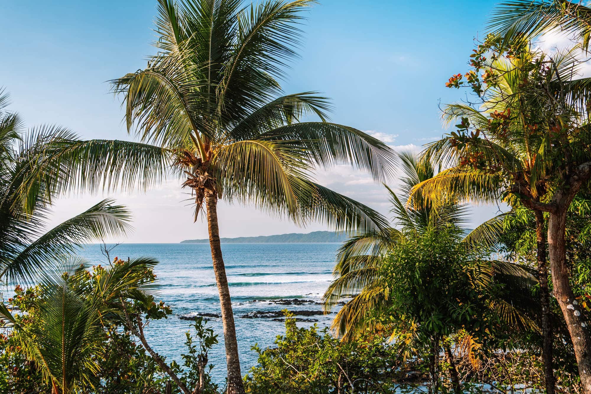 image of an exotic destination landscape (for a travel tech)