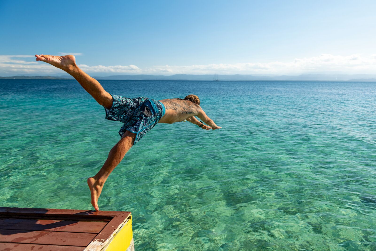 image of an exotic destination landscape (for a travel tech)