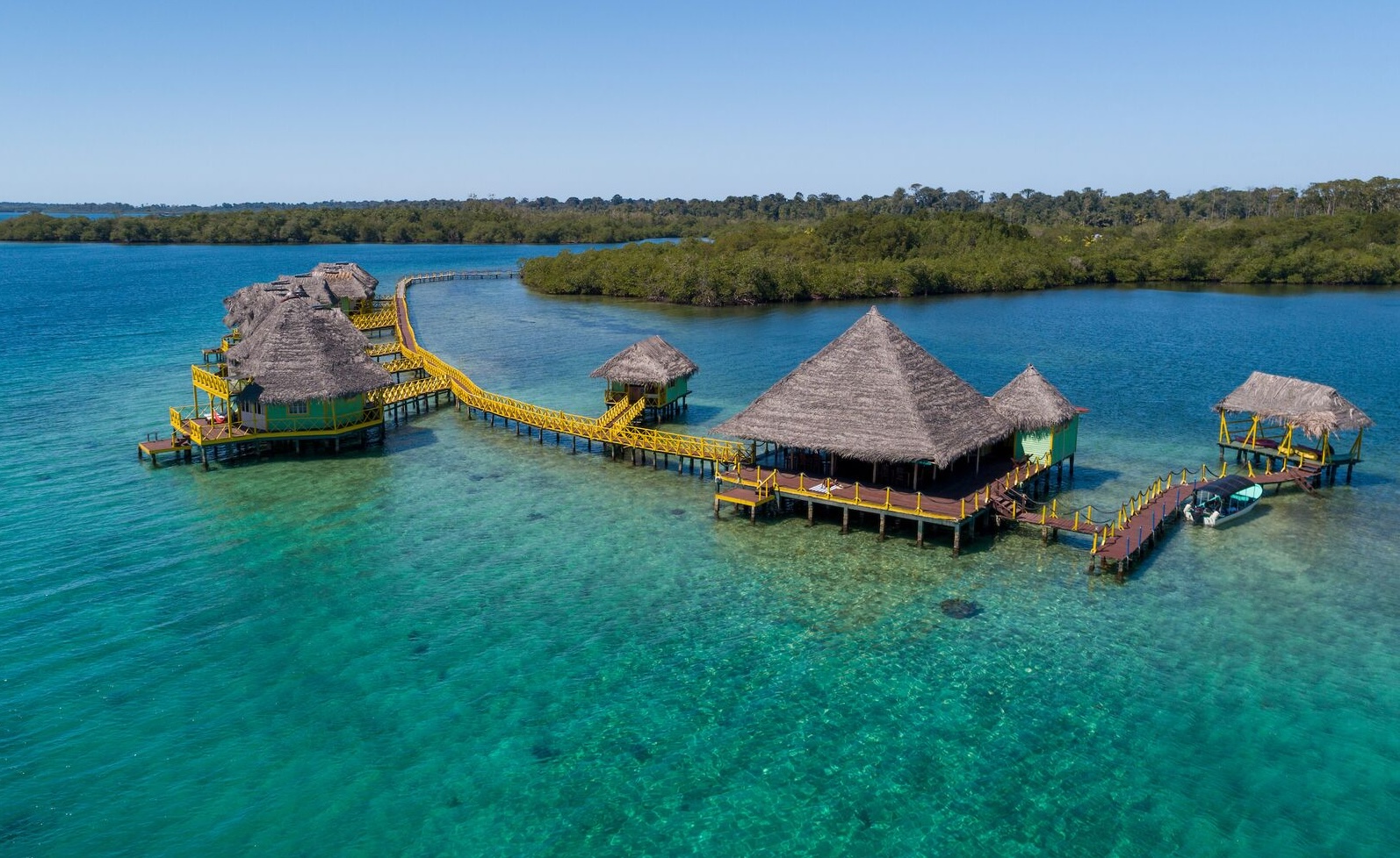image of an exotic destination landscape (for a travel tech)