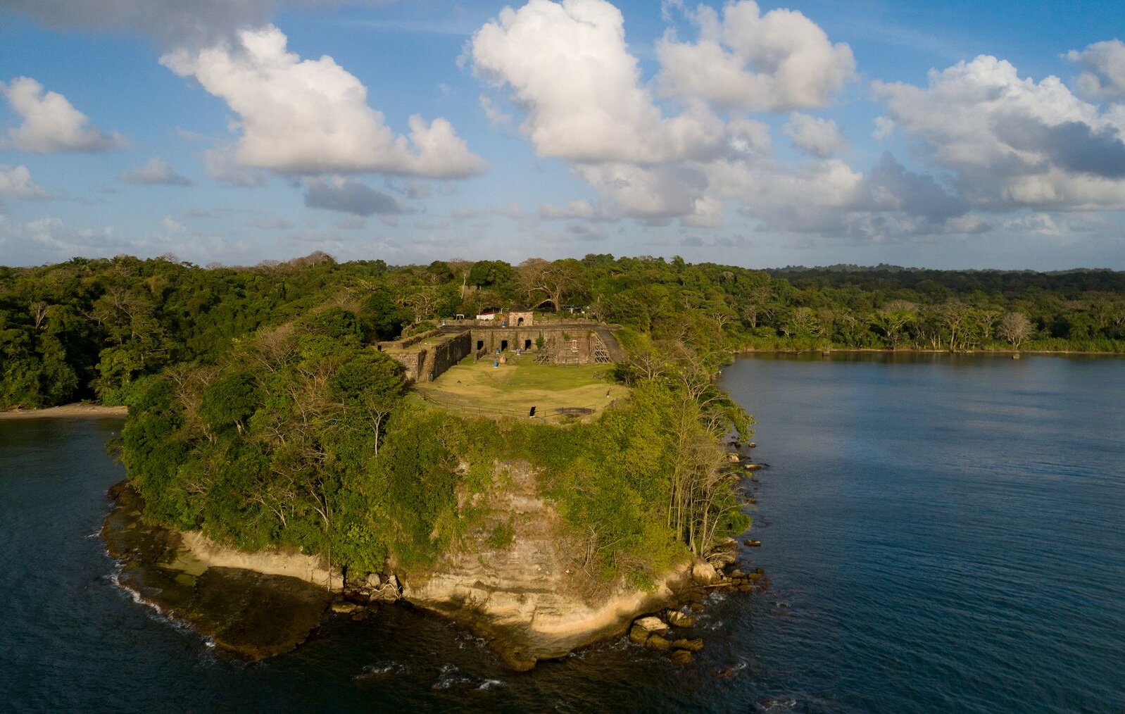 image of an exotic destination landscape (for a travel tech)