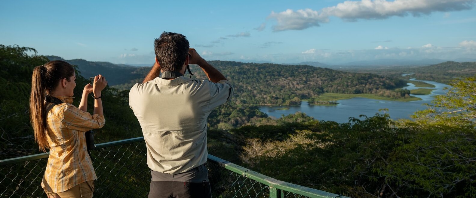image of an exotic destination landscape (for a travel tech)