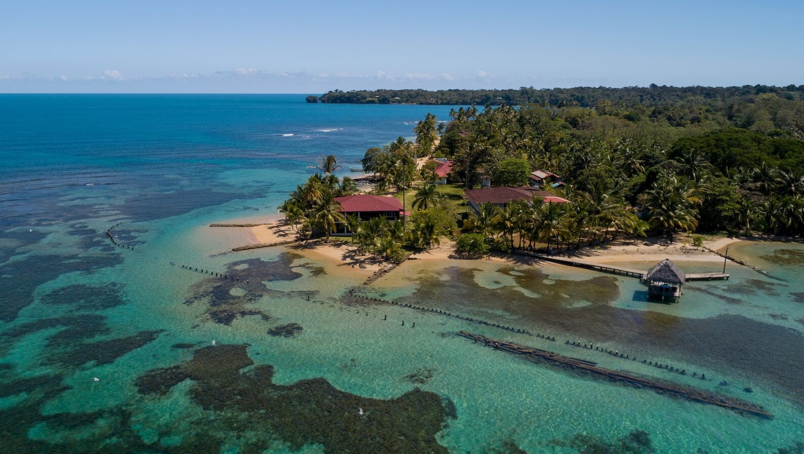 image of an exotic destination landscape (for a travel tech)