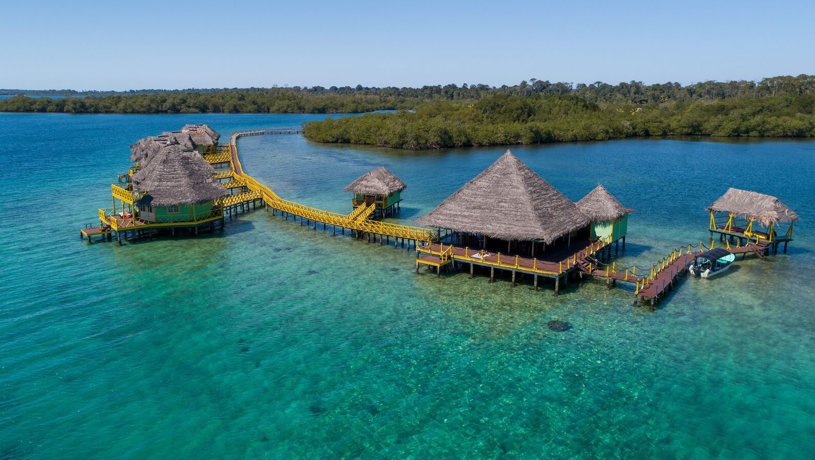 image of an exotic destination landscape (for a travel tech)
