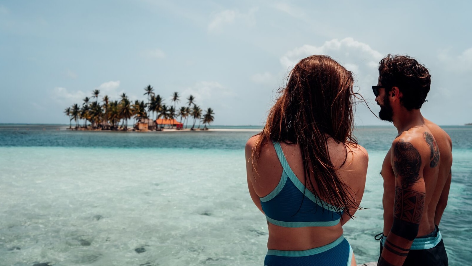 image of an exotic destination landscape (for a travel tech)