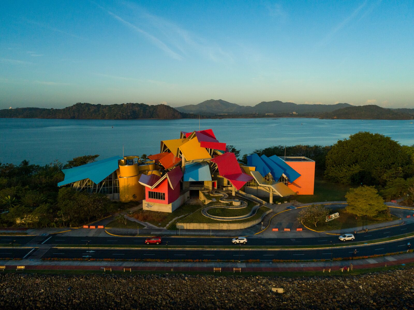image of an exotic destination landscape (for a travel tech)