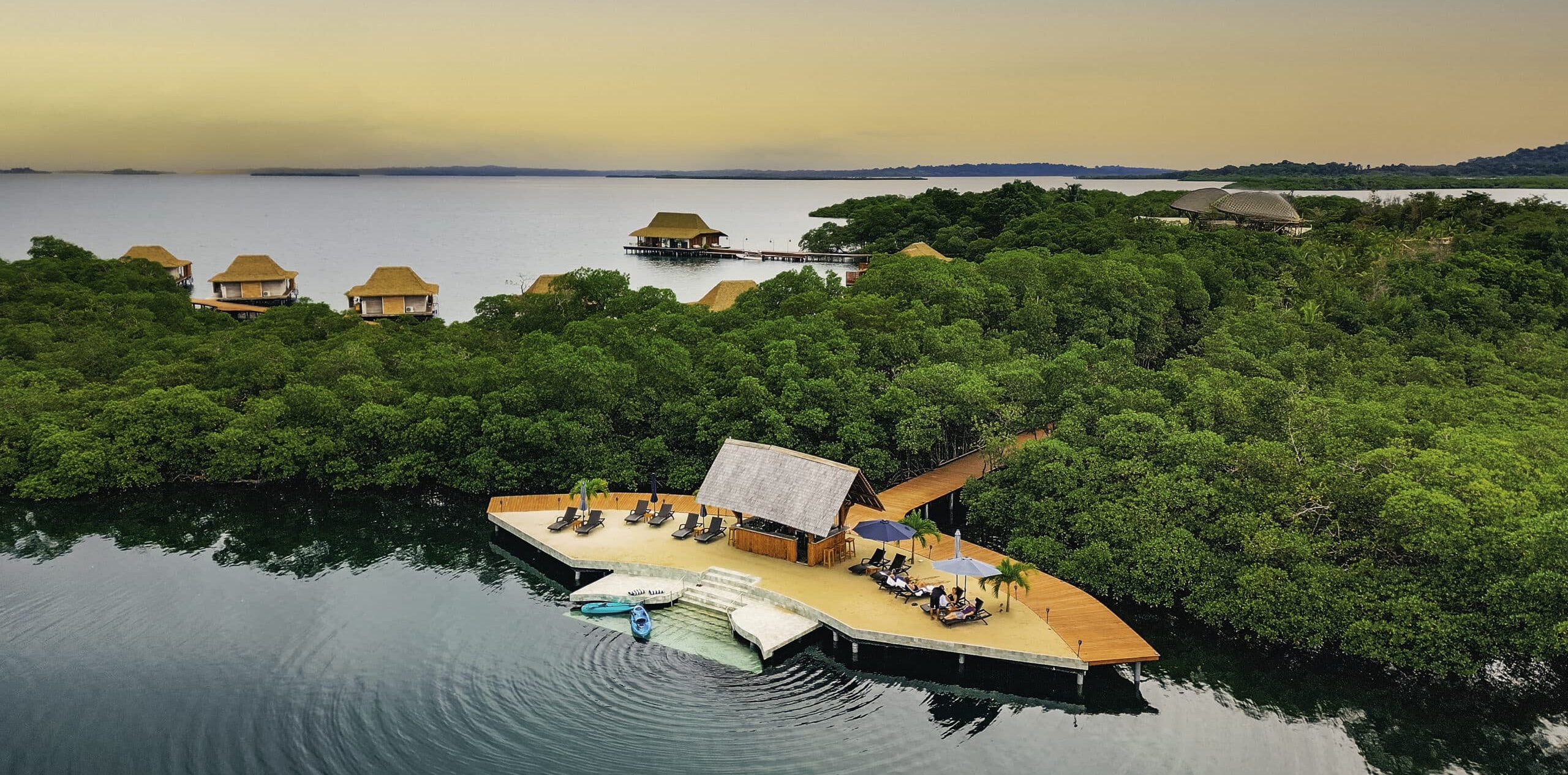 image of an exotic destination landscape (for a travel tech)