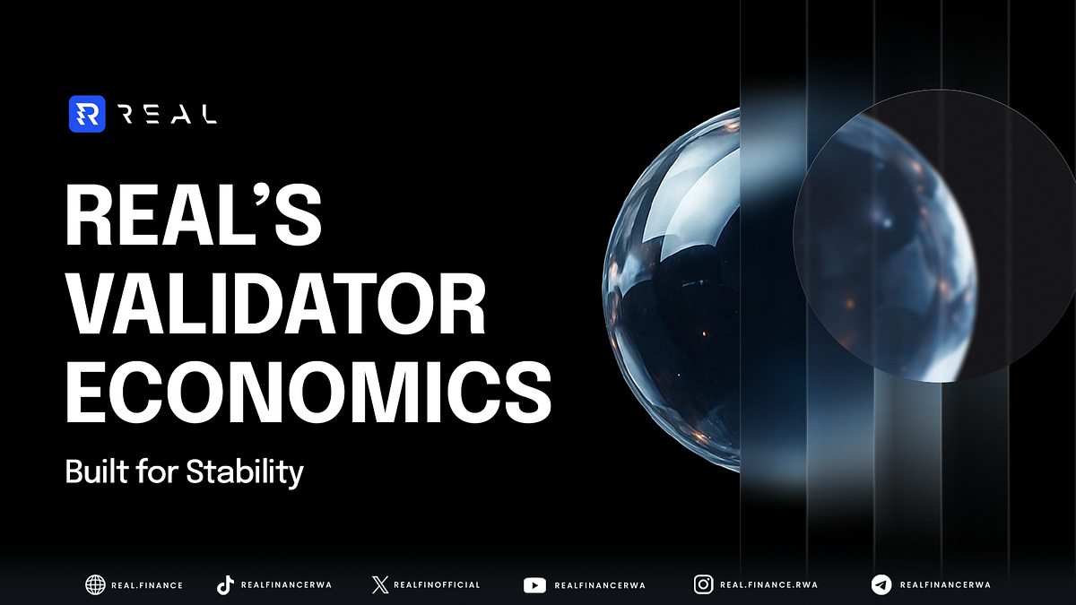 Validator Nodes on REAL: Why Network Security Doesn't Mean Endless Sell Pressure