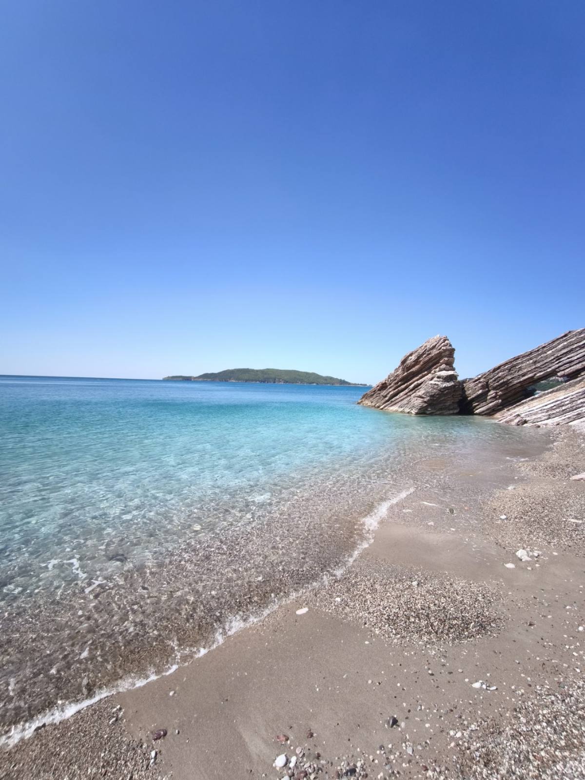 Rafailovići — beach and sea