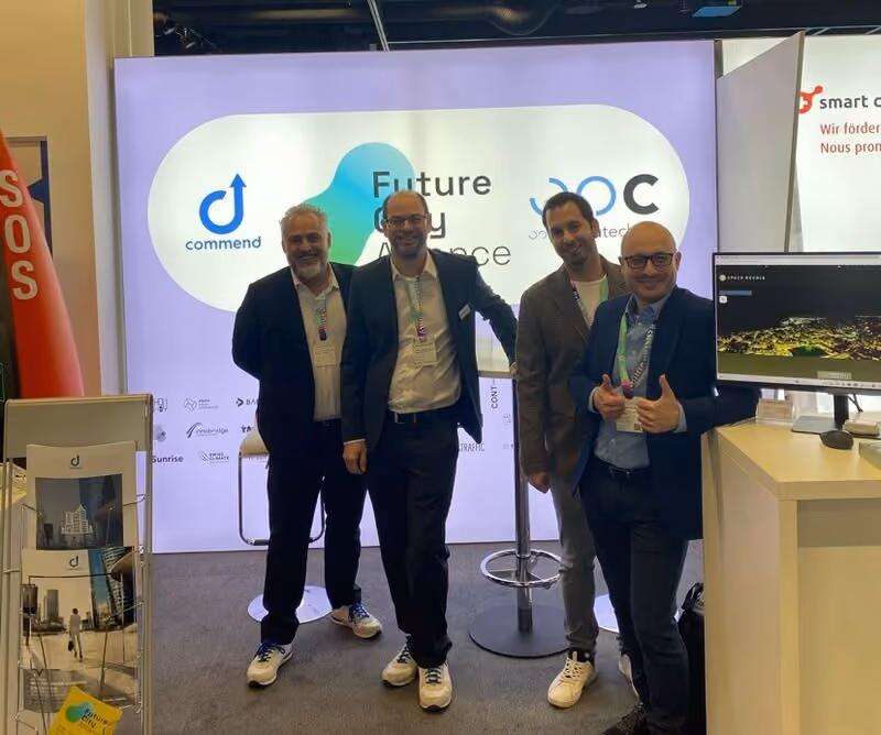 Computechnic AG Stand an den Sustainability Days 2024 mit IoT-Dashboard