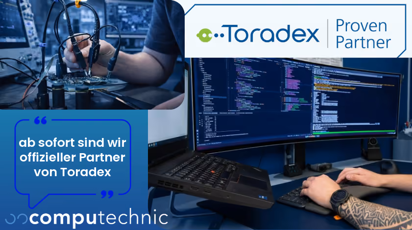 Ab sofort sind wir "Proven Partner" von Toradex