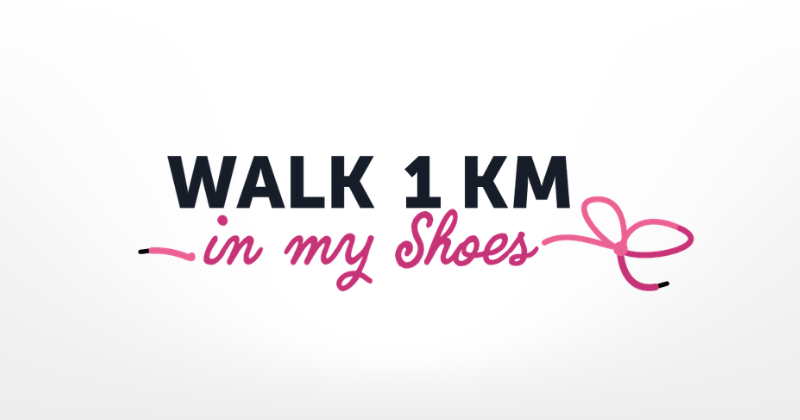 Walk 1 km in my Shoes