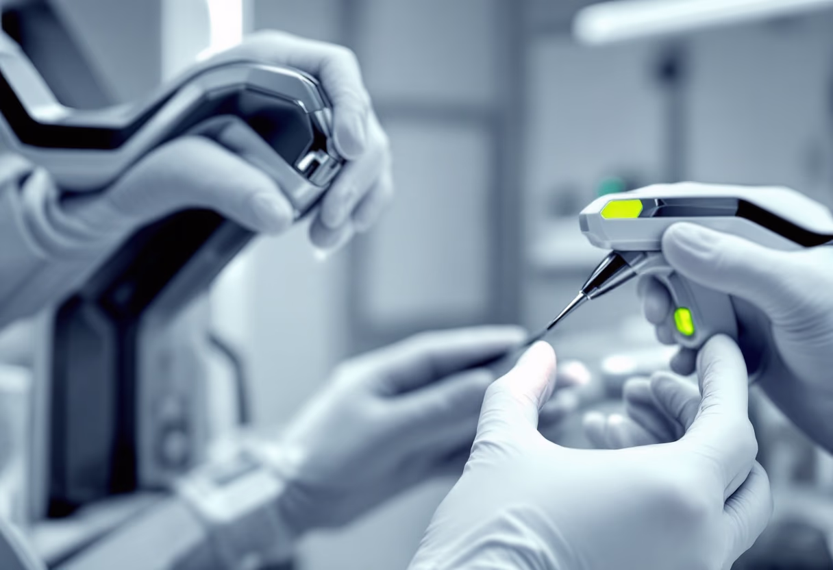 image of a dental treatment in progress for a dental office
