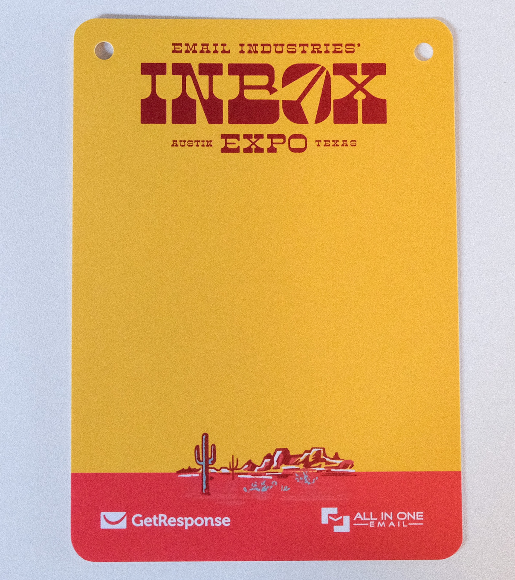 Getresponse-event-Fredo-Name-Badge