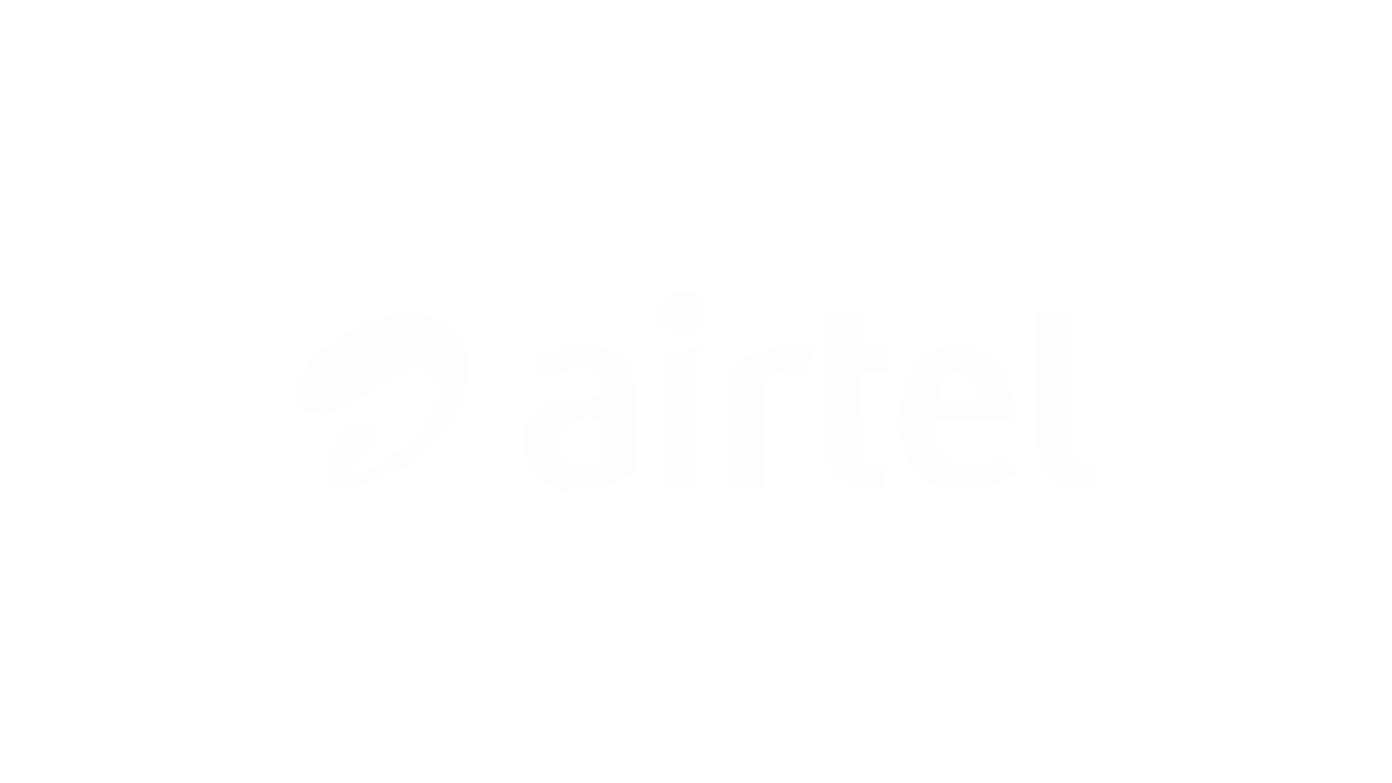 White Airtel logo