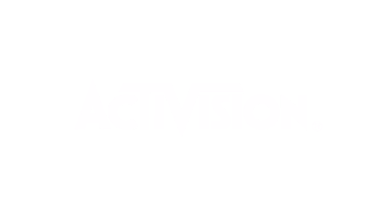White Activision logo