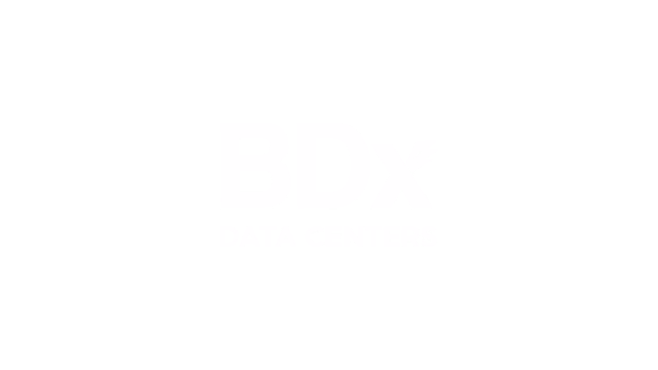 White BDx Data Centers logo