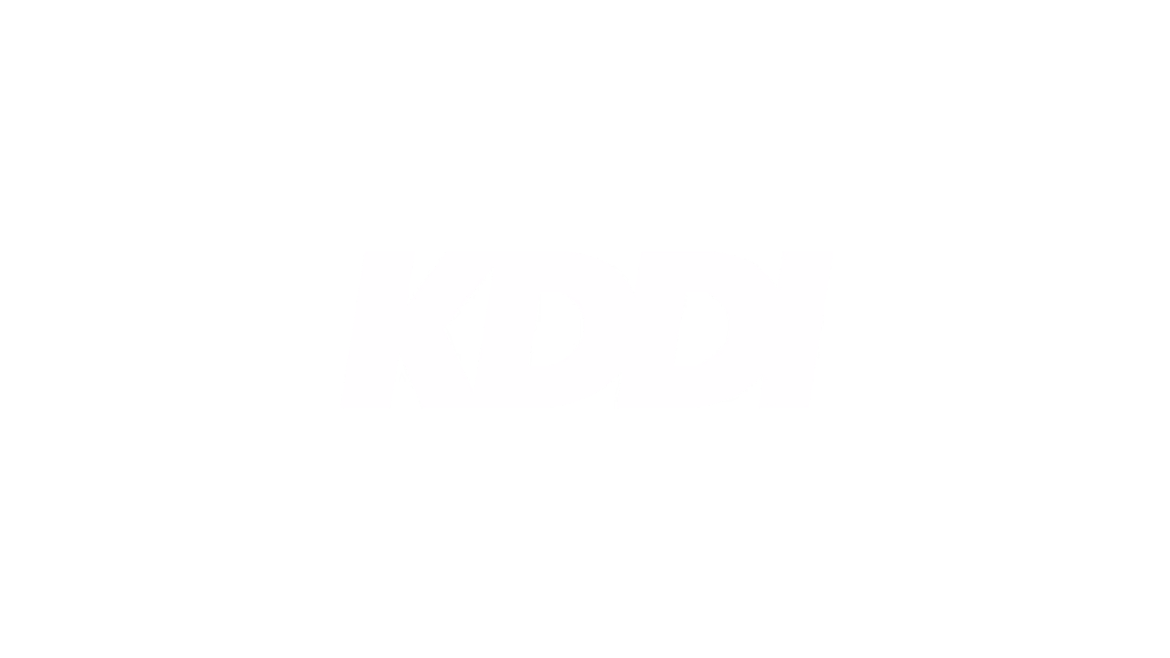 White KDDI logo
