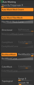ZBrush preferences settings