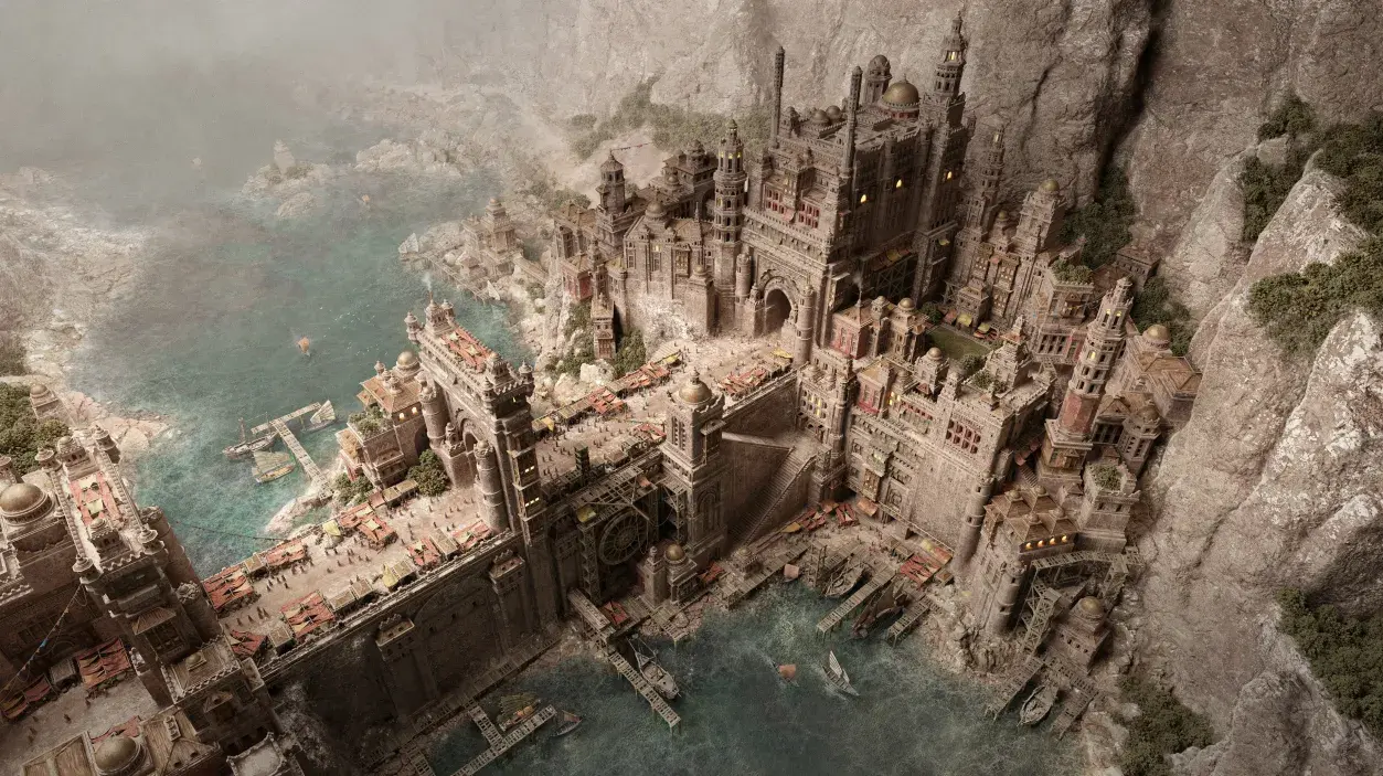 Coastal Town or Harbor