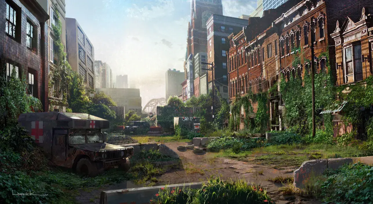 Abandoned Urban City