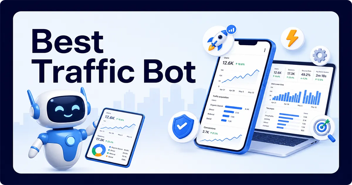 Best Traffic Bot 2026 [Tested & Reviewed] | VisitorBoost