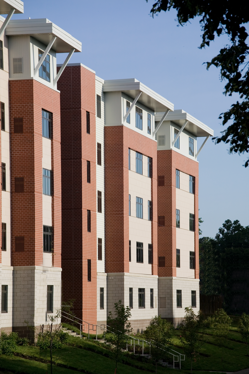 Exterior of Drake West Village