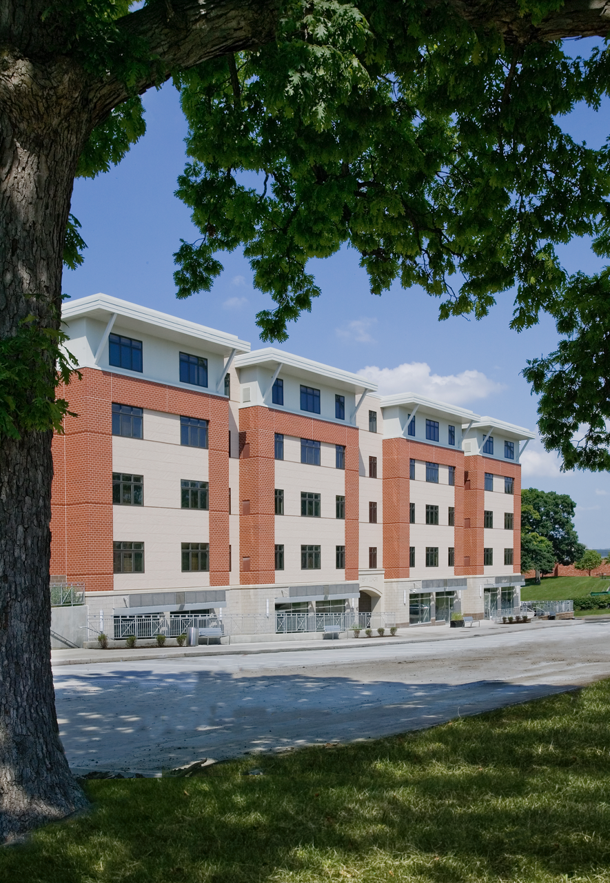 Exterior of Drake West Village wittrees