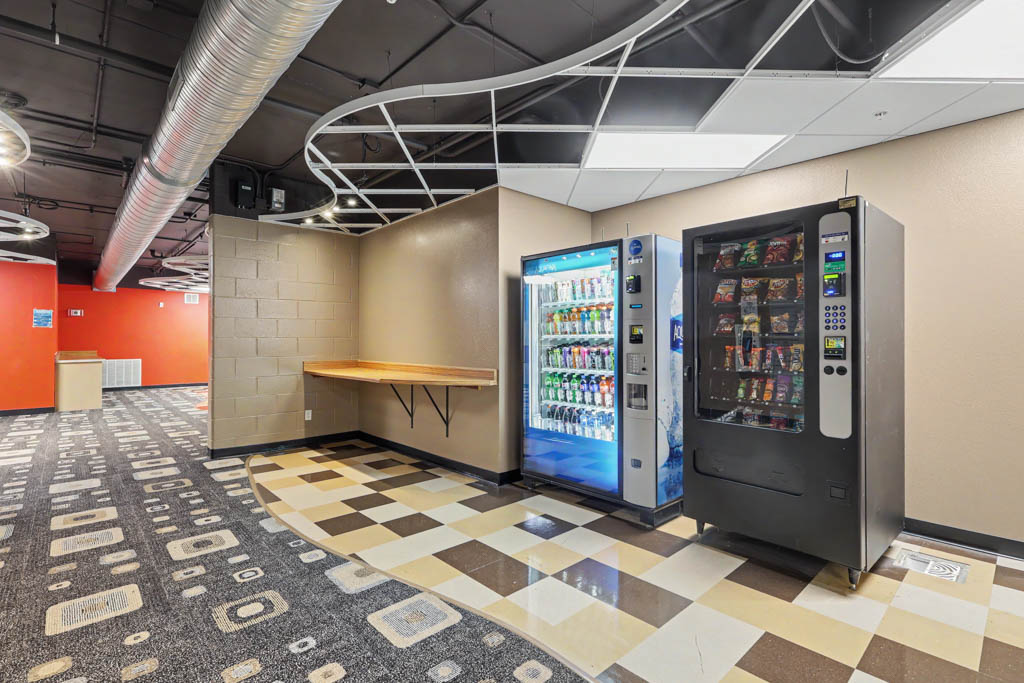 Vending machine area