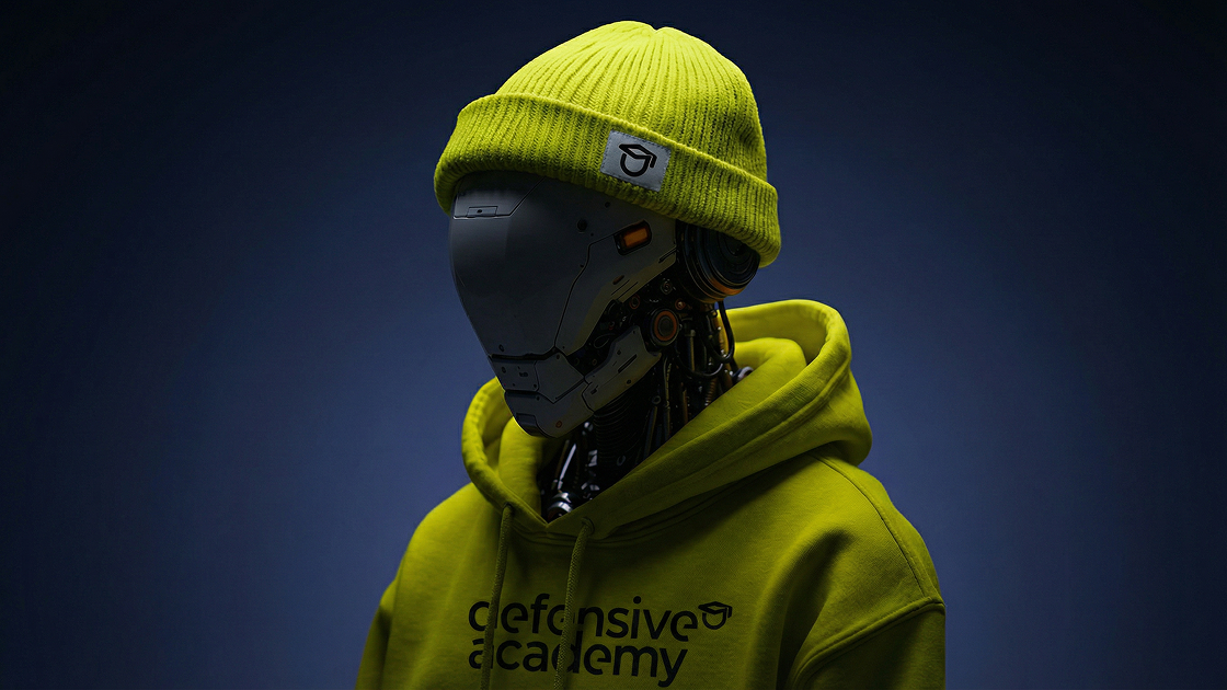 aplicação de marca desensive academy em gorro verde limao e moleton.