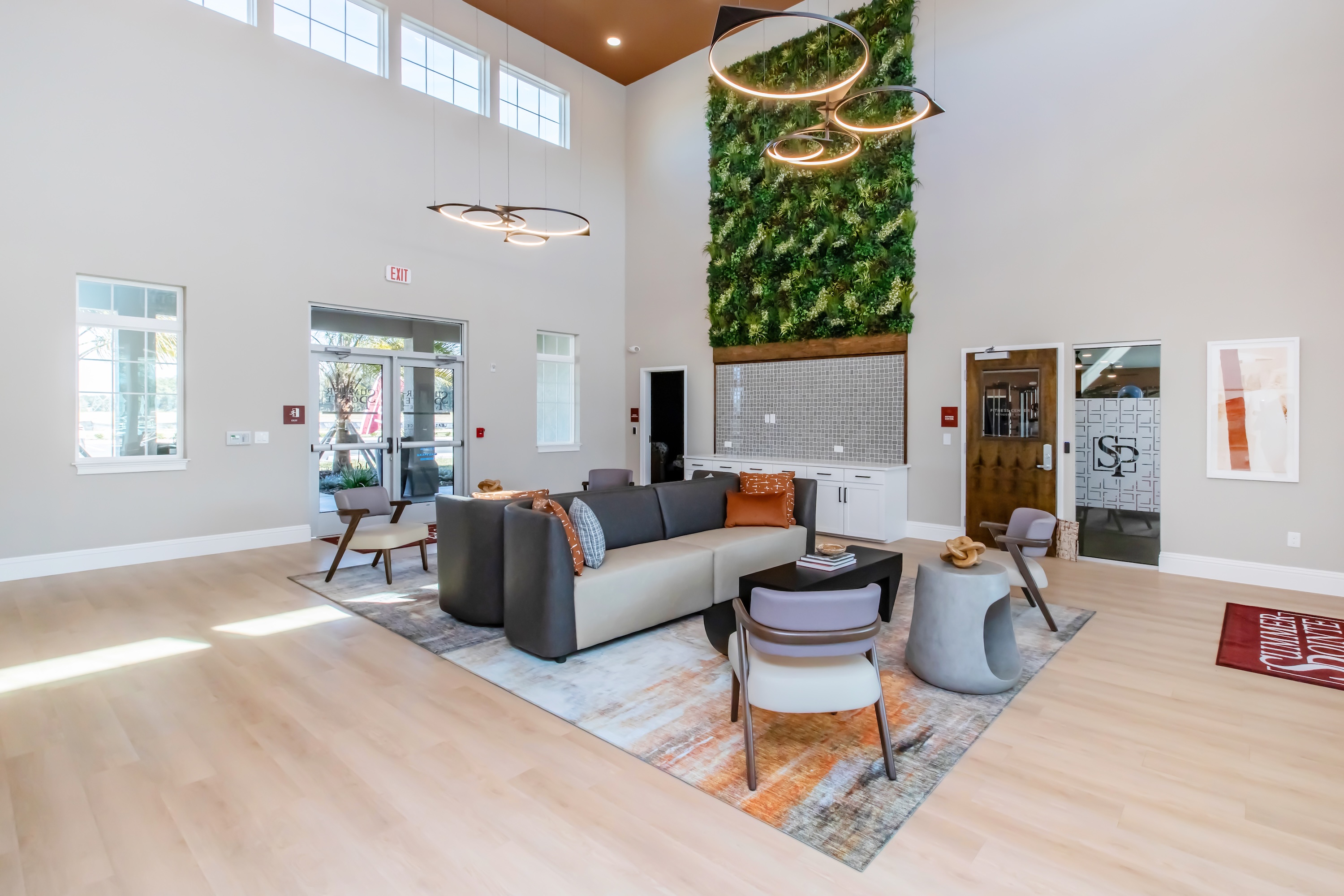 Clubhouse seating