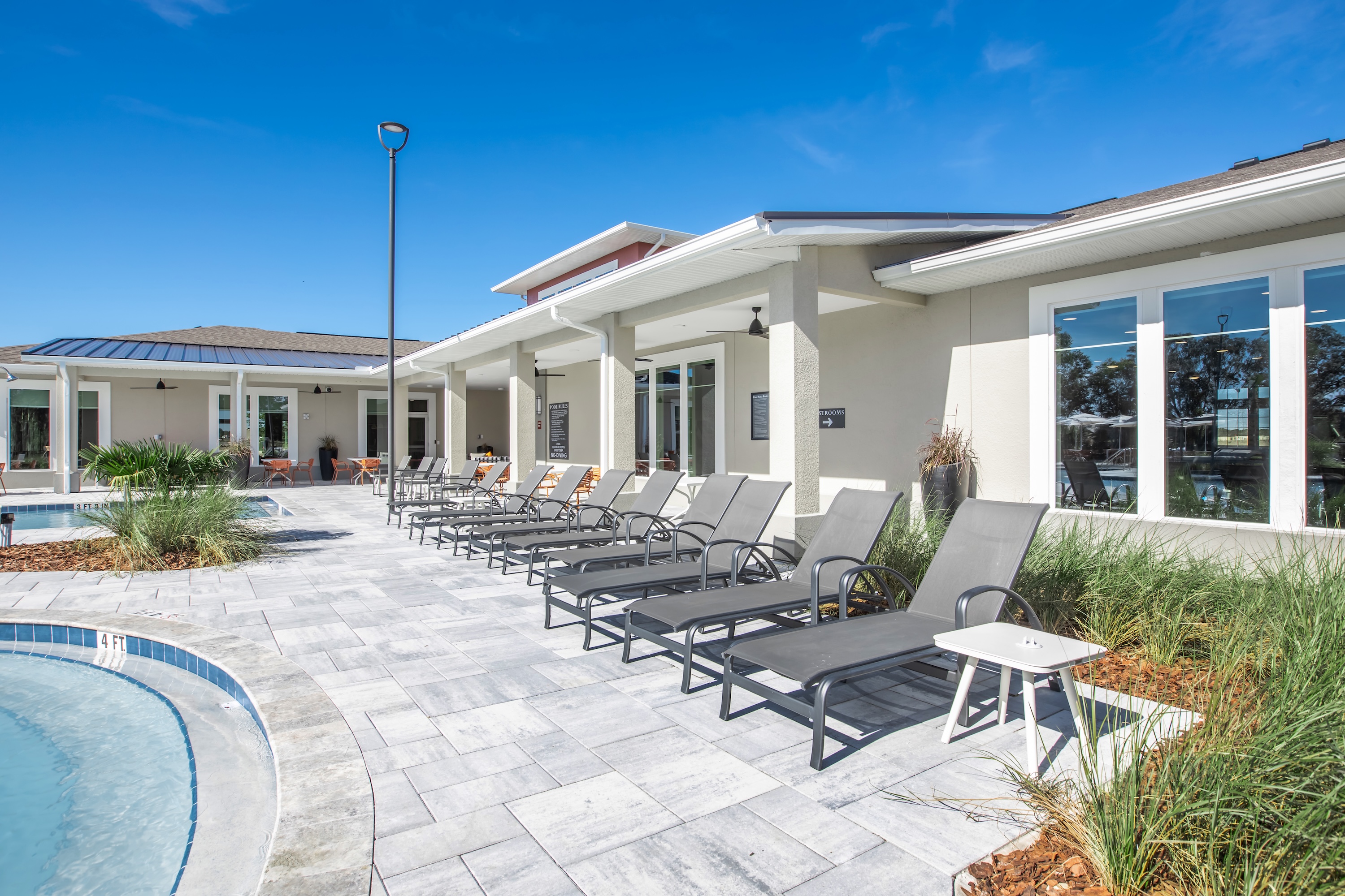 exterior clubhouse
