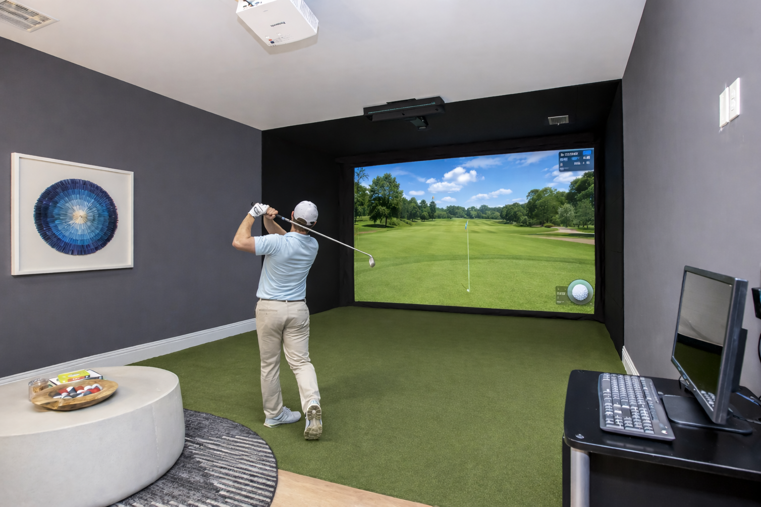 golf simulator