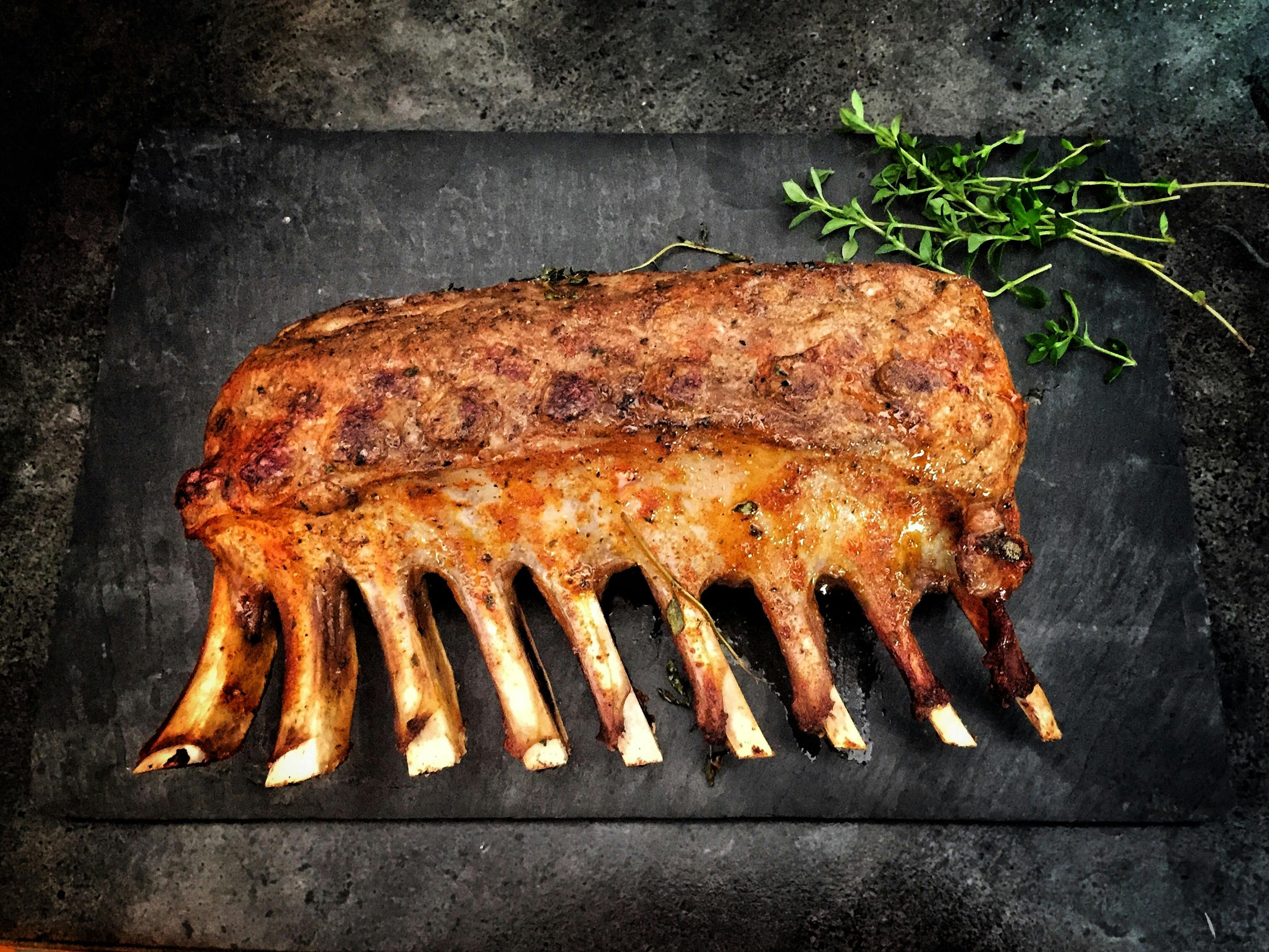 ribs stock image