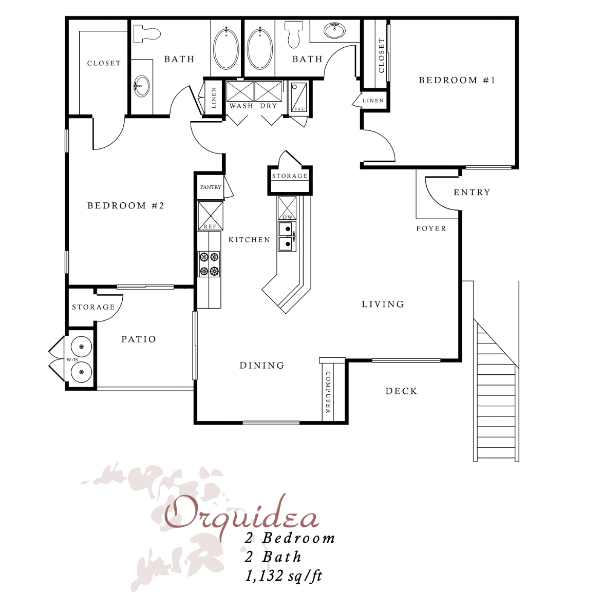 2BD, 2BTH ORQUD