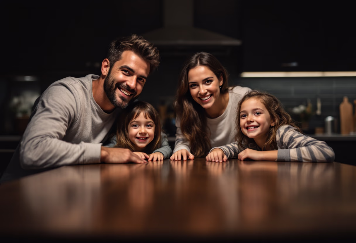 image of satisfied customers with their clean homes