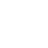 White icon of a balcony with railing and arched windows.