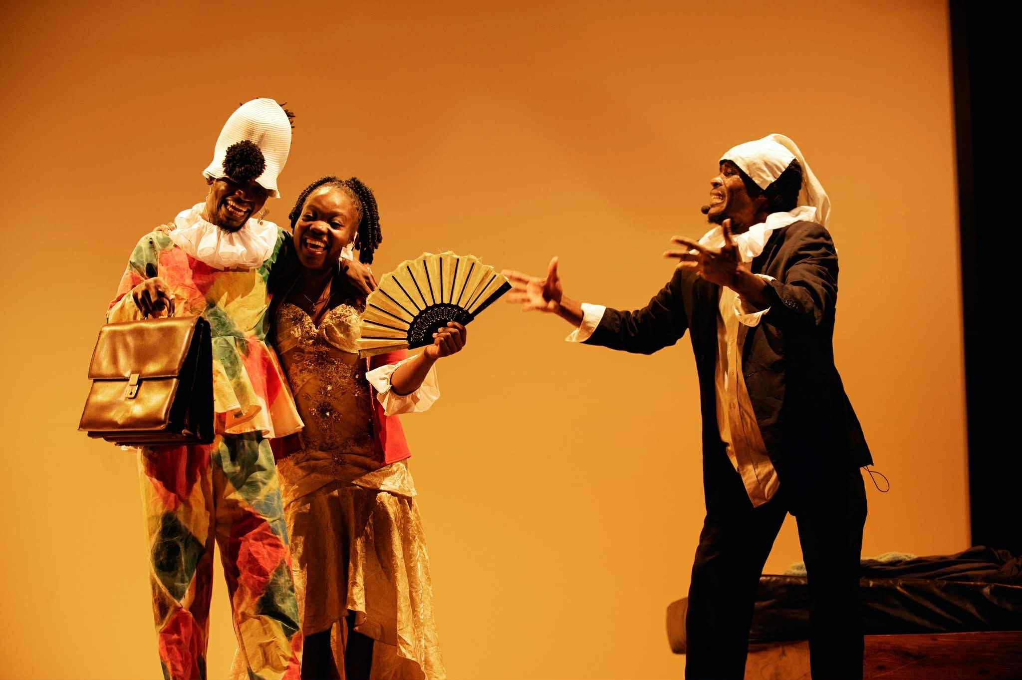 Angel performing