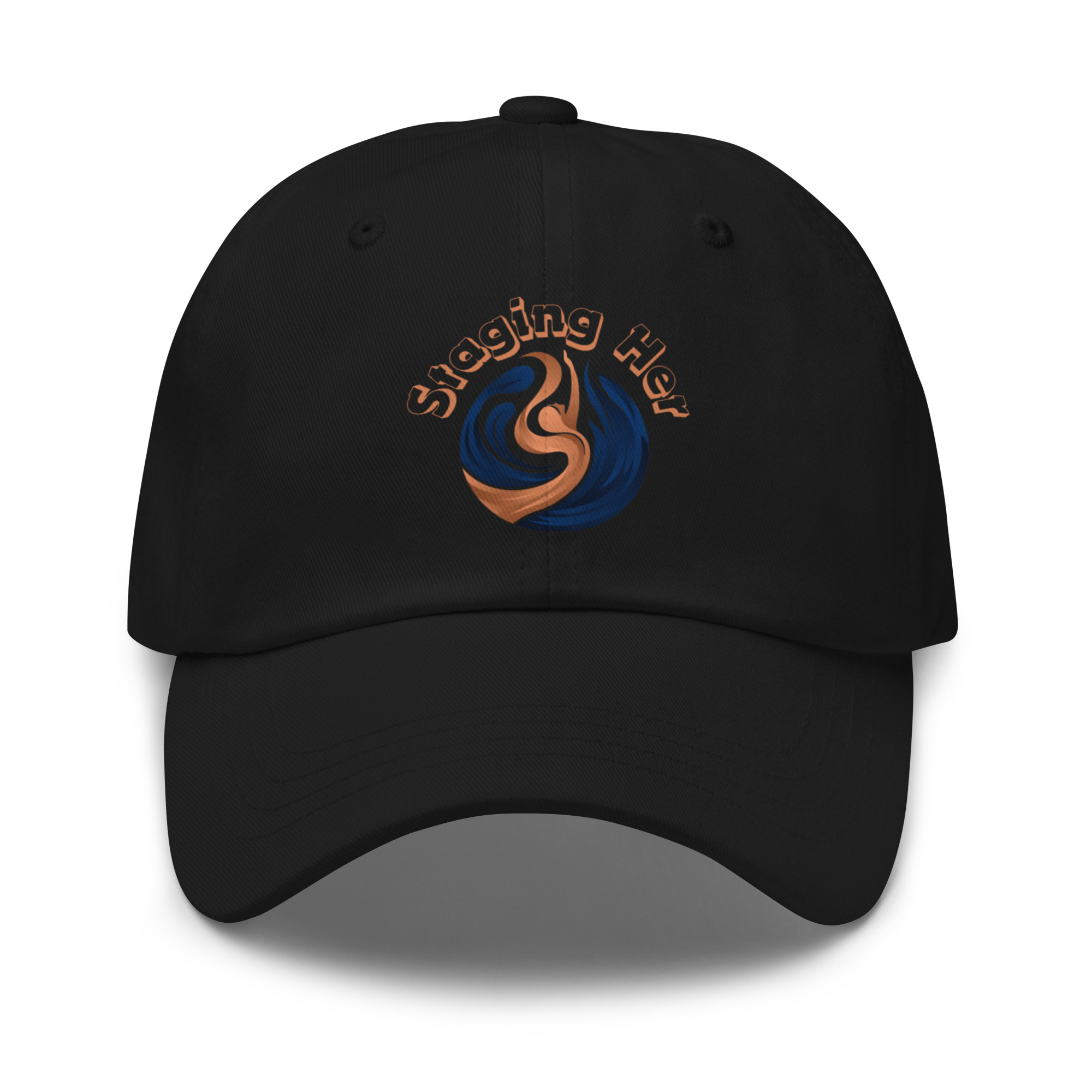 Baseball cap supporting Staging Her