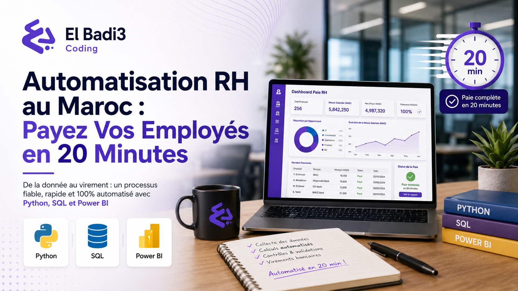 Automatisation des tâches Excel RH avec Python et Excel
