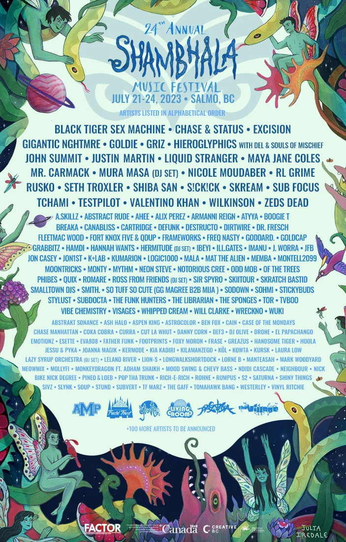 Shambhala Music Festival 2023 Lineup