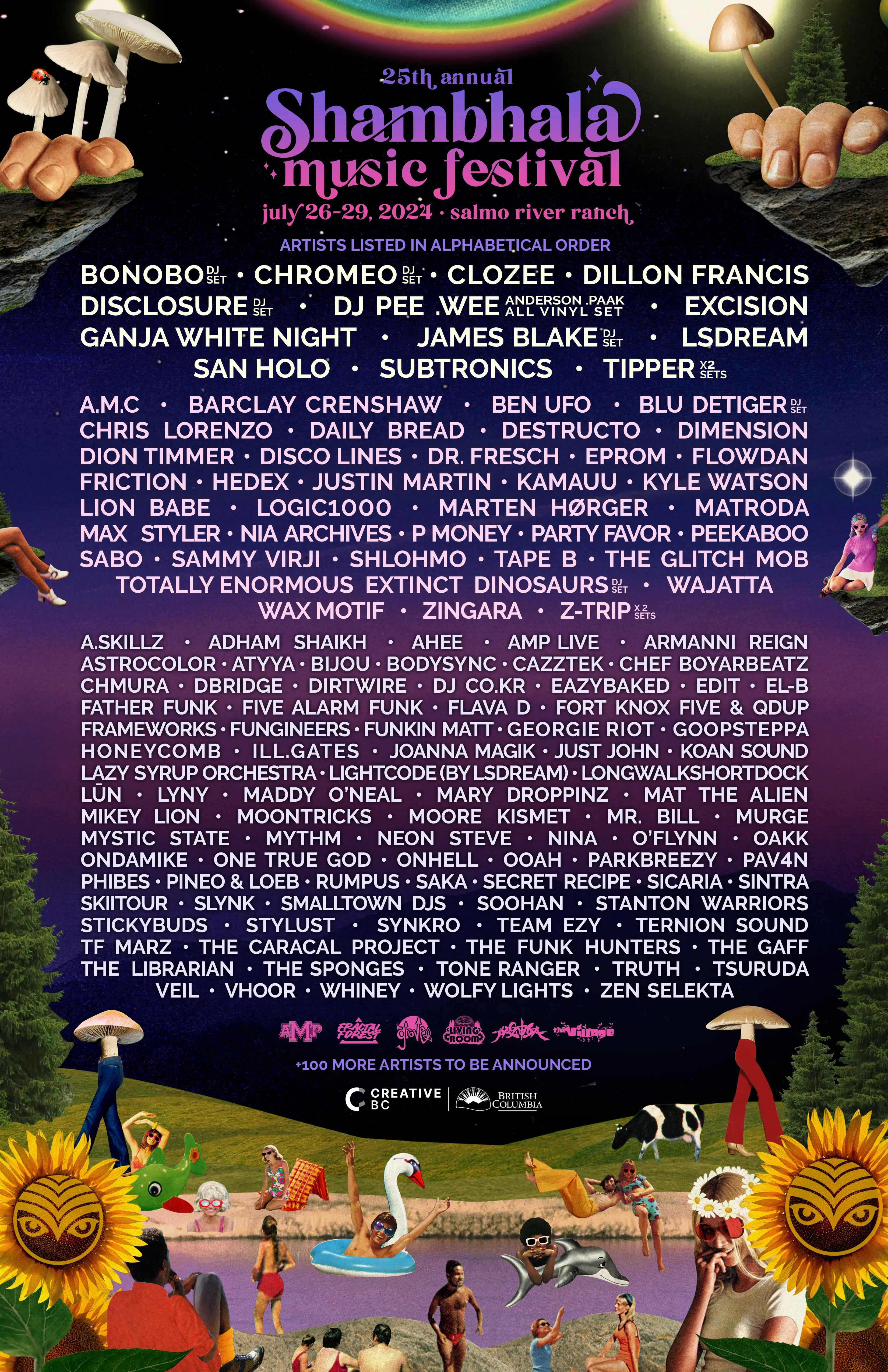 Shambhala Music Festival 2024 Lineup