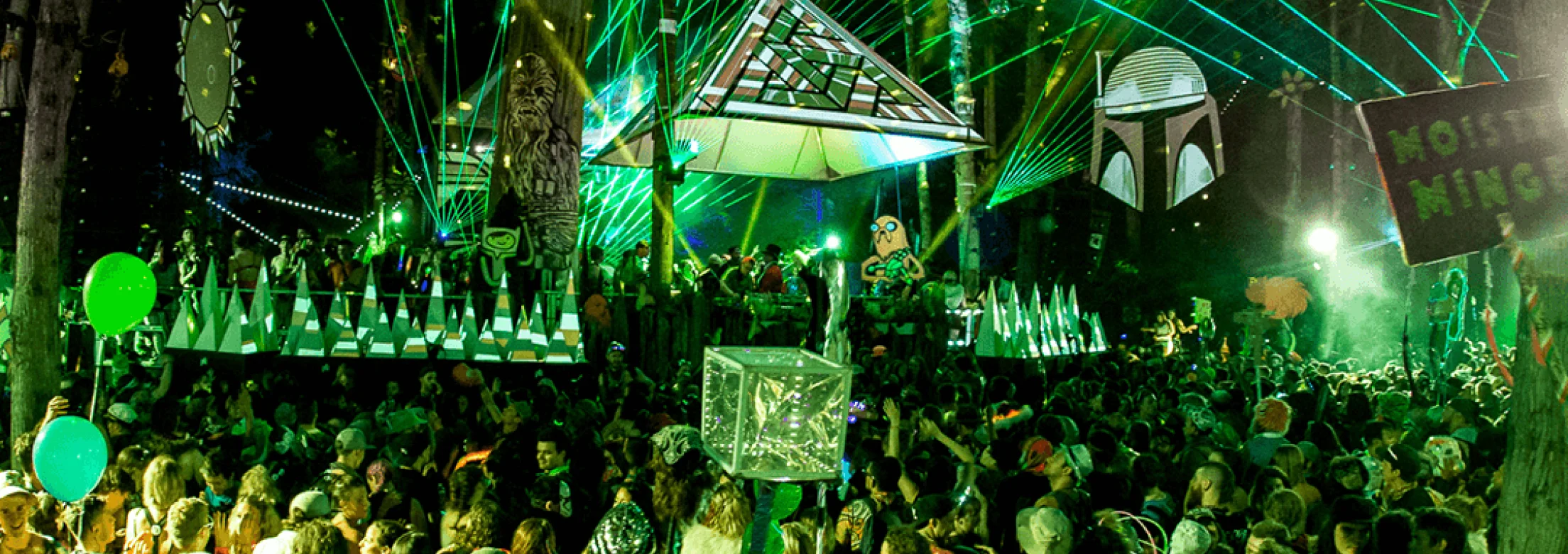 Fractal Forest stage Shambhala Music Festival