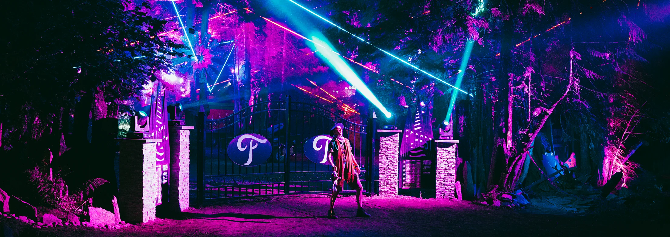 Fractal Forest is home of the The Funkiest Show On Earth; a magical journey on a mothership through space, time and the universe of all things funky.