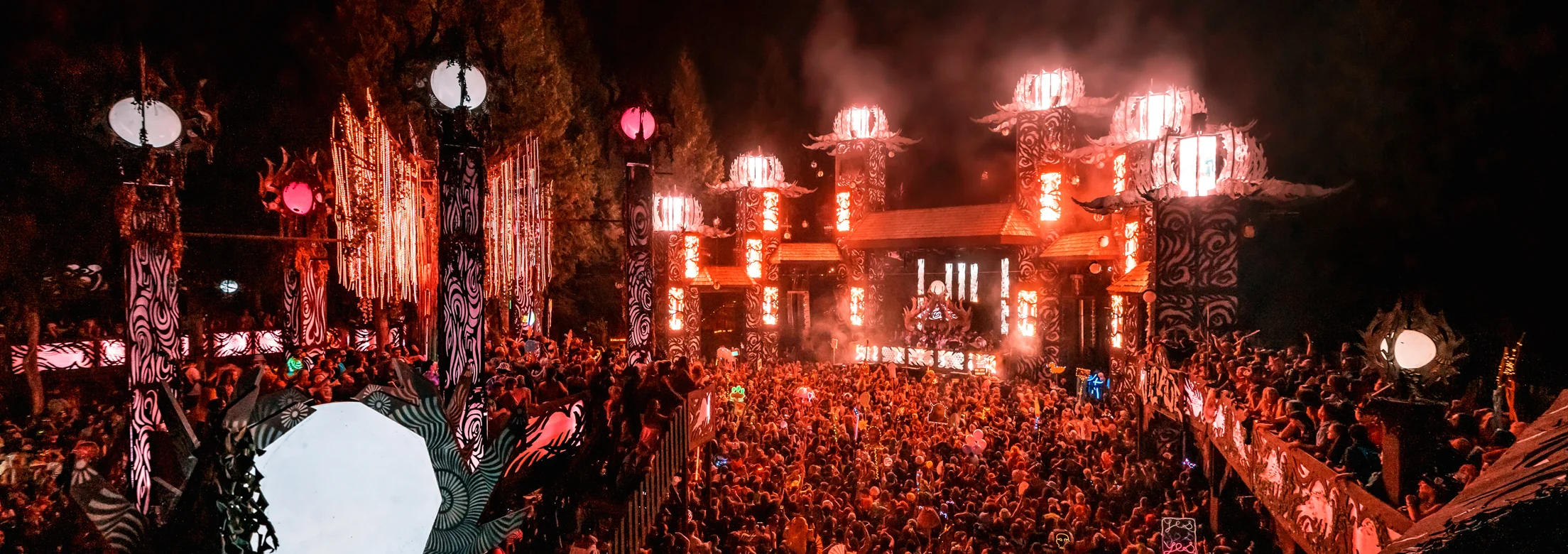 Expect to be transported to another dimension at The Village. The stage is entirely stage decorated in an ancient tribal dialect, of which, is mostly a mystery…