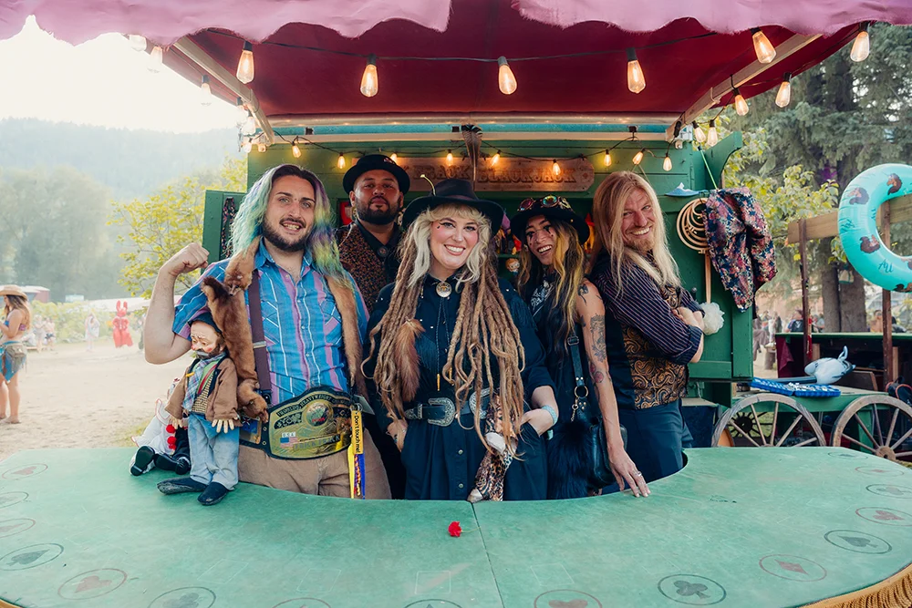 Dancing at Shambhala Music Festival
